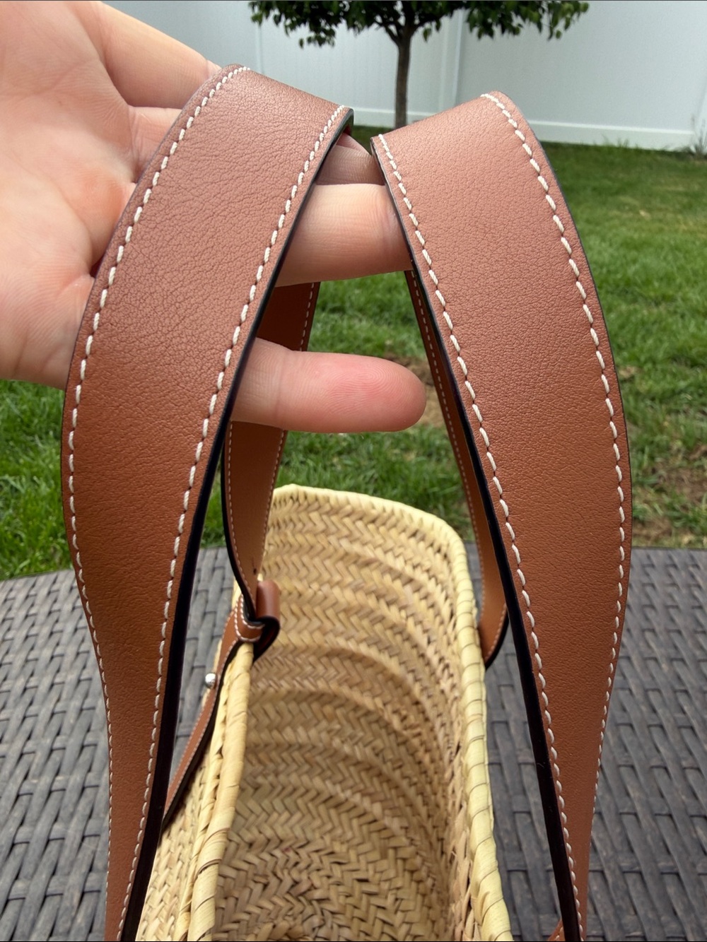 NWOT Loewe Medium Basket Bag - Picture 3 of 11